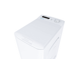 Lavadora carga superior - Candy Smart CST262D3/1-S, 6 kg, 1200 rpm, 17 programas, Smart Touch, Mix Power System+, Blanco