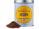Café molido - Saula Premium Descafeinado, Arábica, 250 g