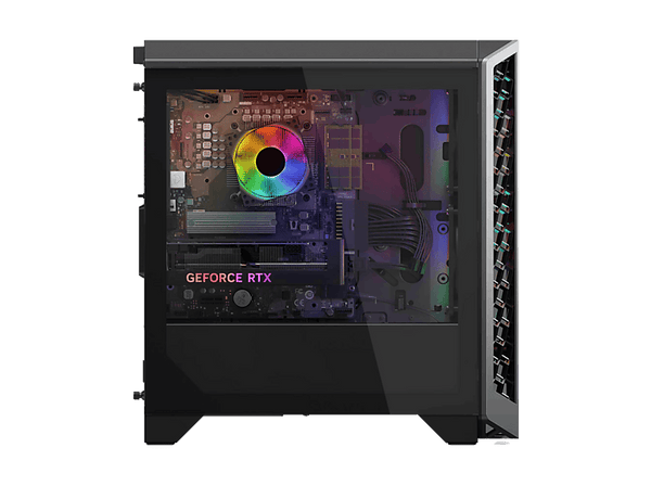 PC gaming - Lenovo LOQ Tower 26ADR10, AMD Ryzen™ 7 8745HX, 16GB RAM, 512GB SSD, GeForce RTX™ 5060, Windows 11 Home, Gris