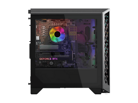 PC gaming - Lenovo LOQ Tower 26ADR10, AMD Ryzen™ 7 8745HX, 16GB RAM, 512GB SSD, GeForce RTX™ 5060, Windows 11 Home, Gris