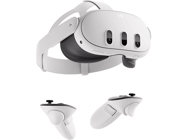 Gafas de realidad virtual - Meta Quest 3, 512 GB, Blanco