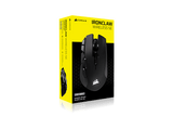 Ratón gaming - Corsair IRONCLAW RGB WIRELESS SE, Inalámbrico, 100-26.000 PPP, 285h Autonomía, Ergonómico, Negro