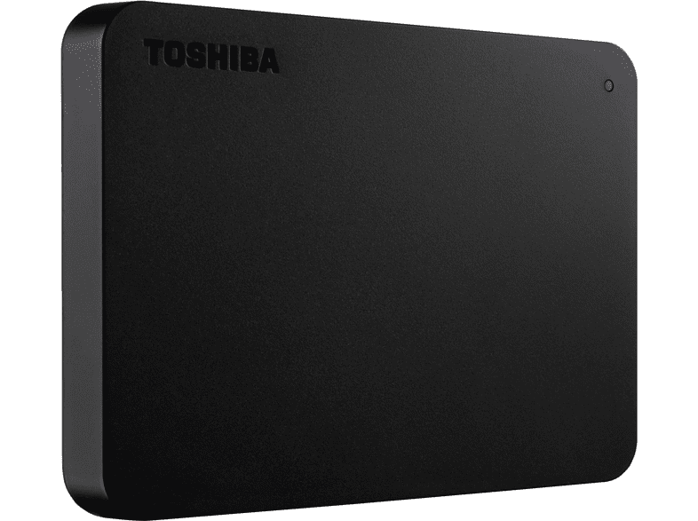 Disco duro externo 4 TB- Toshiba Canvio Basics, 2.5, USB 3.0, HDD, Negro