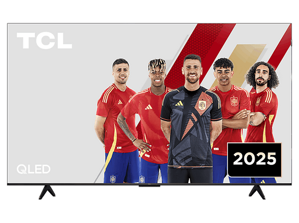 TV QLED 75" - TCL 75P7K, UHD 4K, AiPQ Processor, Smart TV, DVB-T2, 60 Hz, Pantalla HVA, Dolby Atmos, Negro