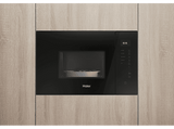 Microondas con grill integrable - Haier ID Series 4&2 H38FMWID4ID27N, 900W, 6 funciones, 20 l, Negro