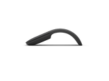 Ratón inalámbrico - Microsoft Surface Arc, Bluetooth, 2 Botones, Rango de frecuencia de 2,4GHz, 6 Meses Autonomía, Negro