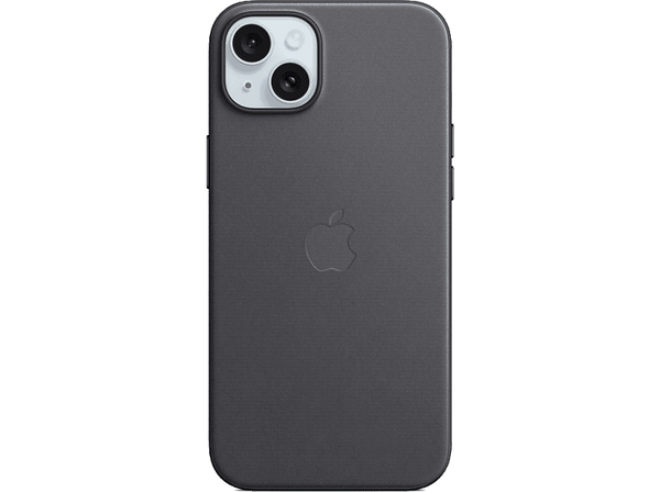 APPLE Funda de trenzado fino con MagSafe para iPhone 15 Plus, Negro