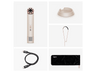 Mini ventilador - Dyson HushJet™ Mini Cool, 3 en 1, Bateria, Carga USB-C, Potencia 40 W, 5 Velocidades+ modo Boost, Carnelian/Sky