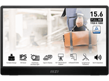Monitor - MSI PRO MP161 E2, 15.6, Full-HD, 60 Hz, 4 ms (GTG), IPS, Negro