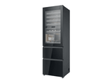 Vinoteca integrable - Haier In-Vista CSW9619ENGBW, Total No Frost, Duo Cooling, Air Flow Natural System, 40 botellas, Negro