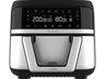 Freidora de aire - Cecotec Cecofry Dual 9000, 9 L, 2850 W, Opción dividir la cubeta en dos de 4.5 L, 6 menús, Temperatura dual, Temporizador, Inox