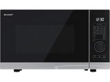 Microondas con grill - SHARP YC-PG284AE-S, 900 W, 10 Niveles de Potencia, 28 l, Inox