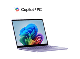 Portátil - Microsoft Surface Laptop Copilot+ PC, 13 FHD, Qualcomm® Snapdragon® X Plus , 16GB RAM, 512GB SSD, Adreno™ Onboard Graphics, WINDOWSHome,Morado