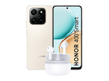 Móvil - Honor 400 Smart, Desert Gold, 256GB, 8GB RAM, 6.77 TFT - LCD, Qualcomm® Snapdragon® 685 (6nm), 6500mAh, Incluye Earbuds