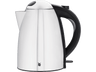 Hervidor de agua - WMF Stelio, 2400W, 1.2 L, Indicador luminoso agua, Filtro antical extraíble, Asa de goma antideslizante, Acero inoxidable Cromargan
