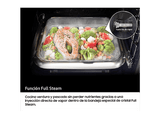 Horno a vapor - Samsung NV7B6795JAK/U1 Dual Cook Steam™, Multifunción, Pirolítico, 76 l, 59.5 cm, WiFi, Puerta Fléxible, Negro