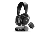 Auriculares gaming - SteelSeries Arctis Nova Pro Omni, Cancelación activa de ruido (ANC), Autonomía 30 h, Certificado Hi-Res Wireless, Negro