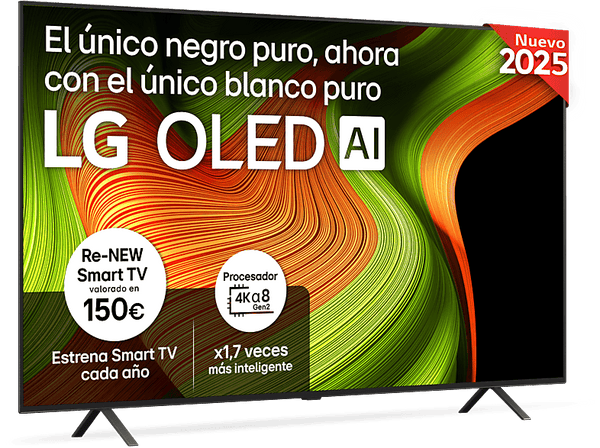 TV OLED 65" - LG OLED65B56LA, OLED 4K, Procesador Inteligente α8 AI Processor 4K Gen2, Smart TV, DVB-T2 (H.265), Umber Brown