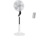 Ventilador de pie - Rowenta Turbo Silence Extreme VU5690F0, 34 W, 1.4 m, 70 m³/min, 14 velocidades, Control remoto, Temporizador,  Blanco