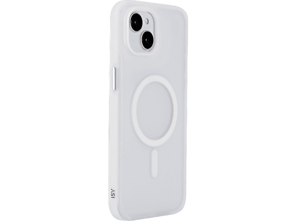 Funda - ISY ISC 2446, Carga Magsafe, Para iPhone 15 Plus, Blanco