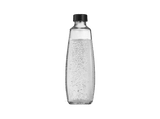 Botella para máquina gasificadora - SodaStream Fuse Glass 1L, Cristal, Compatible solo con SodaStream DUO, Tapón cierre hermético