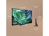 TV OLED 65 - Samsung TQ65S93DATXXC, HDR 4K, Procesador NQ4 AI Gen2, Smart TV, DVB-T2 (H.265), Plata