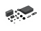 Micrófono - DJI MIC 3 (2 TX + 1 RX + Estuche de carga), Inalámbrico, Cancelación de ruido avanzada, 28h Autonomía, Negro
