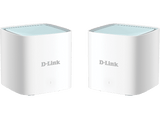 Sistema WiFi Mesh - D-Link M15-2 Eagle Pro AI AX1500, Pack 2 Extensores WiFi 6, 1500 Mbps, Mesh Inteligente, Blanco