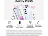 Móvil - Samsung Galaxy A35 5G, 128GB, 6GB RAM, 6.6 FHD+, Exynos 1380, 5000 mAh, Android 14, Yellow