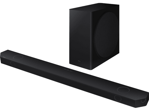 Barra de sonido - Samsung HW-Q800D/ZF, Bluetooth, Dolby Atmos inalámbrico, 5.1.2 canales, Compatible con asistentes de voz, WiFi, Negro