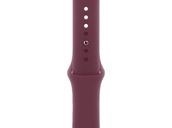 APPLE Correa deportiva, Rojo mora, 45 mm, Talla M/L