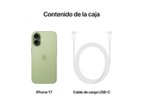 Apple iPhone 17, Verde salvia, 256 GB, 5G, 6.3  OLED Super Retina XDR, Chip A19, iOS