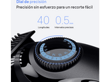 Barbero - Braun Series 3 BT3520, 2 peines para barba, 40 ajustes de longitud, Lámina ultra afilada, Negro