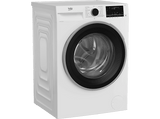Lavadora carga frontal - Beko B3WFT510415W, 10 kg, 1400 rpm, 15 programas, Motor inverter, Blanco
