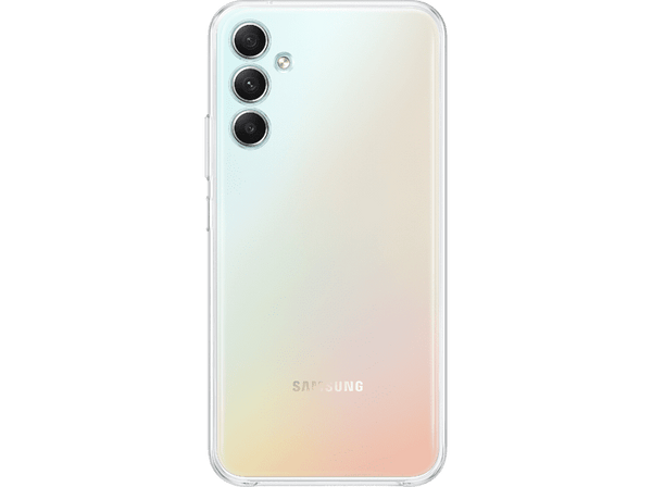 Funda - Samsung, Para Samsung Galaxy A34, Trasera, 6.6", Transparente