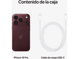 Apple iPhone 18 Pro, Burdeos, 2 TB, 6.3 OLED Super Retina XDR, 5G, Chip A20 Pro, Siri AI, iOS