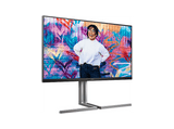 Monitor - AOC U32U3CV, 31.5 UHD 4K, 60 Hz, 4 ms GtG, IPS, VESA Certified DisplayHDR™ 400, Adaptive Sync, Sin marco en 3 lados, Negro