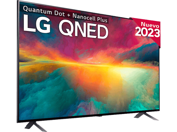 TV QNED 55" - LG 55QNED756RA, UHD 4K, Procesador Inteligente α5  4K Gen6, Smart TV, Azul Ceniza