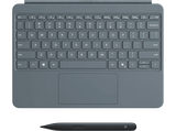 Teclado  - Microsoft Surface Pro 12, Conexión Magnética, Retroiluminación, Incluye Pen, Ocean