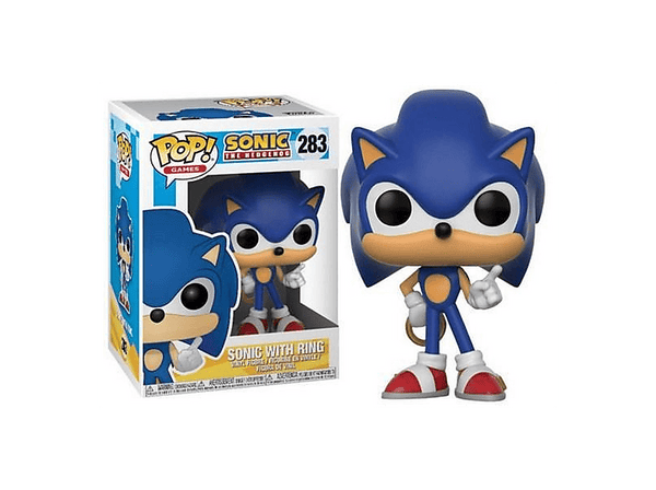 Figura Funko Pop! - Sonic con anillo, Sonic The Hedgehog
