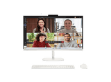 All in one - HP OmniStudio Desktop 27-cu0006ns PC, 27 Full-HD, Intel® Core™ 5 120U, 16GB RAM, 1TB SSD, Sin sistema operativo, Blanco algodón