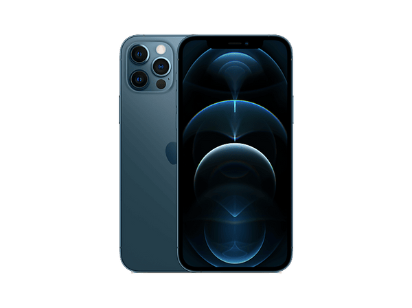 REACONDICIONADO Excelente Apple iPhone 12 Pro, Azul pacífico, 256 GB, 5G, 6.1" OLED Super Retina XDR, Chip A14 Bionic, iOS