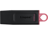 Memoria USB 256 GB - Kingston Exodia DTX/256GB, 5 Gbit/s, USB 3.2 Gen 1, Negro y Rosa