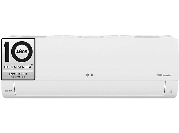 Aire acondicionado Split 1 x 1 - LG PLUSWF12X, 3010 fg/h, WiFi, Gold Fin™, Smart Diagnosis, Blanco
