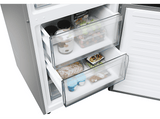 Frigorífico combi - Candy CNCQ2T618EX, Total No Frost Circle+, 185 cm, 355 l, App hOn, LED interior, Inox