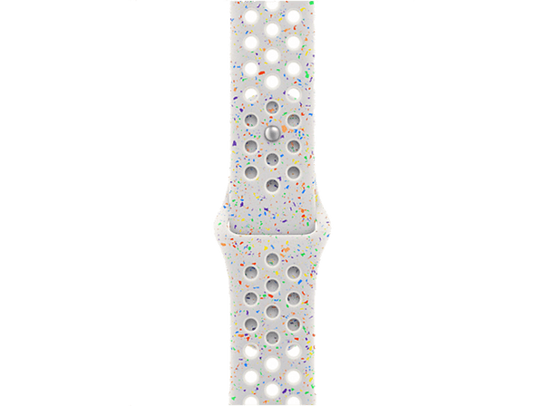 Apple Correa Nike Sport platino puro, 45 mm, Talla S/M