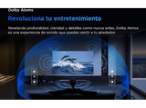 Barra de sonido - TCL S45HE, 100 W, Dolby Atmos, 2.0 Canales, 5 teclas táctiles, LED, Titanio Oscuro
