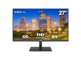 Monitor - Nilox NXM27FHD1204, 27  Full-HD, 120 Hz, 4 ms, IPS, Negro