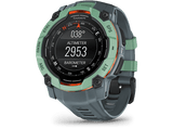 Reloj deportivo - Garmin Instinct 3, Verde, 50mm, 1.3, AMOLED, Silicona, 10 ATM, Garmin Connect™, BT®, ANT+®