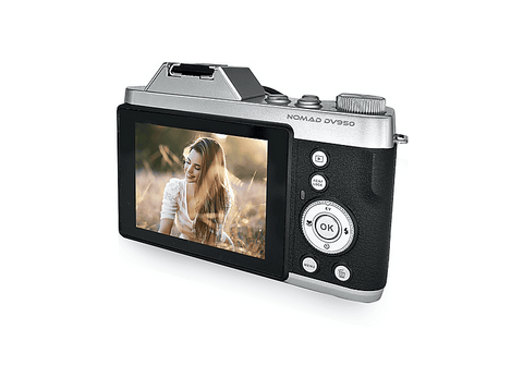 Cámara - Prixton Nomad DC950, 64MP, 4K 3840p, 85 min Autonomía, Pantalla 2.88″ IPS 640 x 480, Función Anti-shake, Negro
